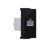 ПРИКЛУЧНИЦА КОМПЈУТЕРСКА РЈ45 КАТ.6 ЦРНА СОФТ МОДУС  312329